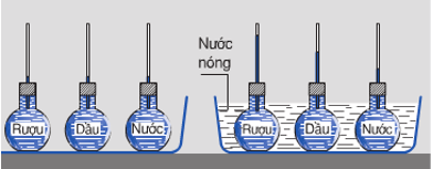 Hãy nêu đặc điểm sự nở vì nhiệt của chất lỏng. Lấy ví dụ minh họa cho đặc điểm đó