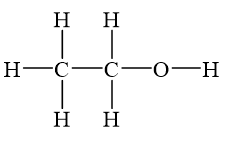 Nêu cấu tạo phân tử của rượu etylic