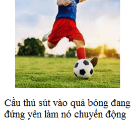 Những sự biến đổi chuyển động của vật là những loại nào? Lấy ví dụ minh họa cho mỗi loại