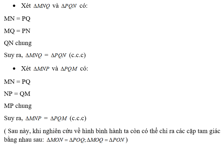 Trường hợp bằng nhau thứ nhất của tam giác hay, chi tiết