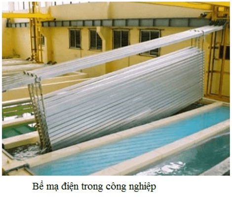 Ứng dụng tác dụng hóa học của dòng điện là gì