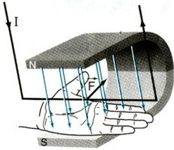 Xác định chiều của lực điện từ bằng qui tắc nào