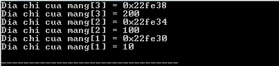 Giảm Con trỏ trong C/C++