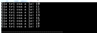 Lệnh continue trong C++