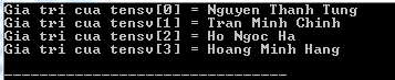 Mảng Con trỏ trong C++