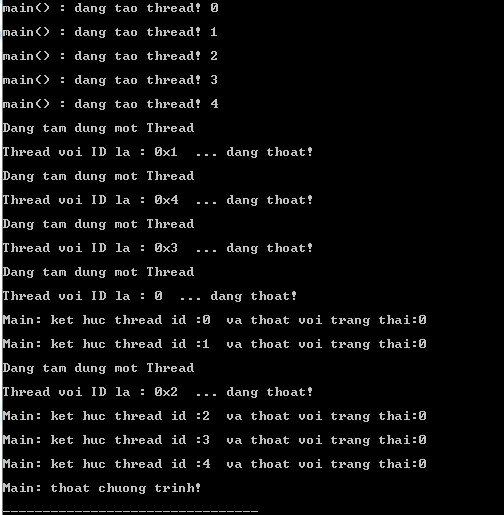 Multithread trong C++