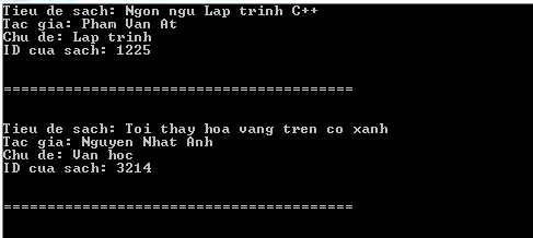 Struct trong C++