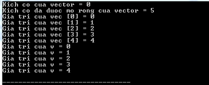 Vector trong C++