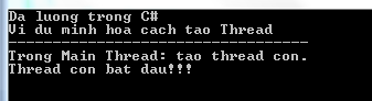 Đa luồng trong C#