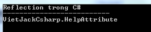 Reflection trong C#