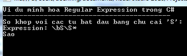Regurlar Expression trong C#