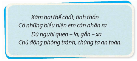 Đạo đức lớp 5 Chân trời sáng tạo Bài 10: Em nhận diện biểu hiện xâm hại