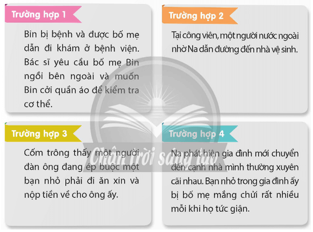 Đạo đức lớp 5 Chân trời sáng tạo Bài 11: Em chủ động phòng, tránh xâm hại