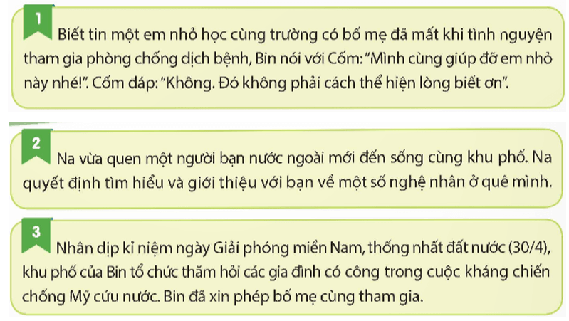 Đạo đức lớp 5 Chân trời sáng tạo Bài 2: Em biết ơn người có công với quê hương, đất nước