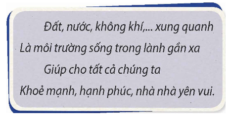 Đạo đức lớp 5 Chân trời sáng tạo Bài 7: Môi trường sống quanh em