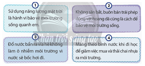 Đạo đức lớp 5 Chân trời sáng tạo Bài 8: Em bảo vệ môi trường