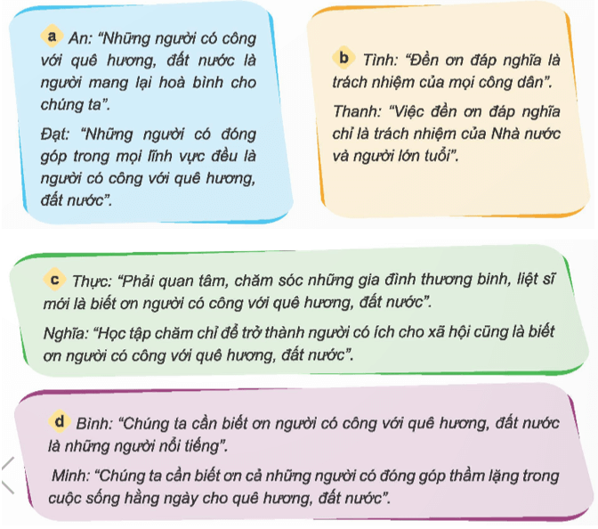 Đạo đức lớp 5 Kết nối tri thức Bài 1: Biết ơn những người có công với quê hương, đất nước