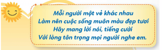 Đạo đức lớp 5 Kết nối tri thức Bài 2: Tôn trọng sự khác biệt của người khác