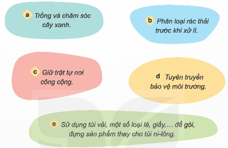 Đạo đức lớp 5 Kết nối tri thức Bài 5: Bảo vệ môi trường sống