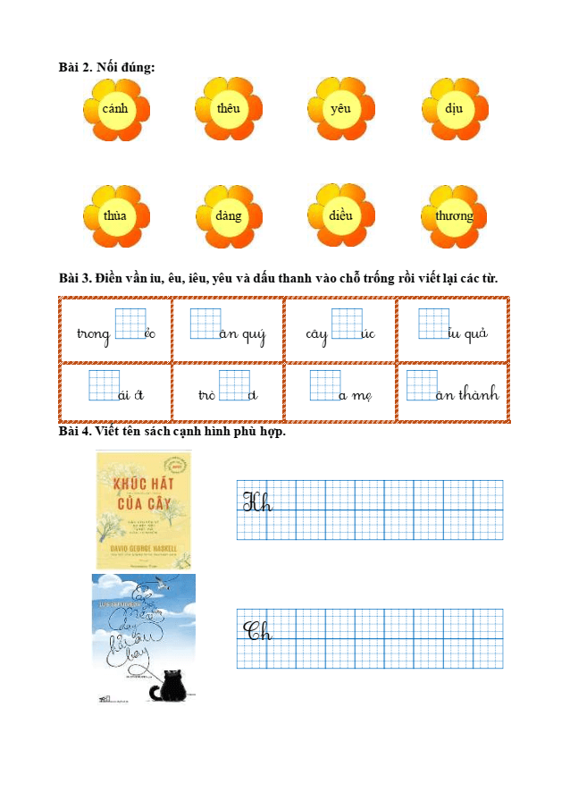 Bài tập hàng ngày Tiếng Việt lớp 1 Bài 1: Tôi là học sinh lớp 1 | Kết nối tri thức