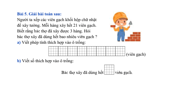Bài tập hàng ngày Toán lớp 1 Bài 40: Ôn tập về hình học và đo lường | Kết nối tri thức
