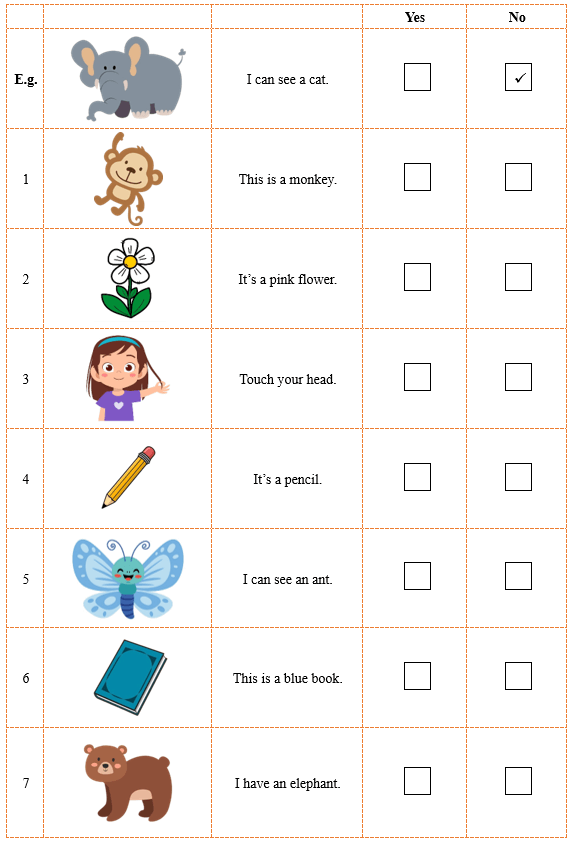 Đề cương ôn tập Học kì 1 Tiếng Anh lớp 1 iLearn Smart Start (có lời giải)