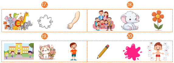 Đề cương ôn tập Học kì 1 Tiếng Anh lớp 1 iLearn Smart Start (có lời giải)