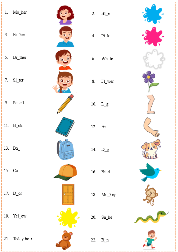 Đề cương ôn tập Học kì 2 Tiếng Anh lớp 1 iLearn Smart Start (có lời giải)