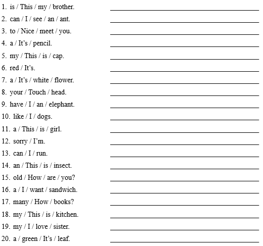 Đề cương ôn tập Học kì 2 Tiếng Anh lớp 1 iLearn Smart Start (có lời giải)