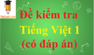 Đề thi Tiếng Việt lớp 1 có đáp án | Đề thi Tiếng Việt lớp 1 có đáp án