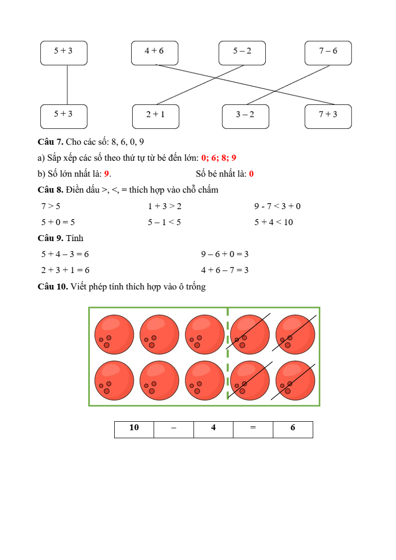 25 Đề thi Học kì 1 Toán lớp 1 Cánh diều năm 2026 (có đáp án)