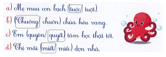 Đề thi Tiếng Việt lớp 1 Học kì 1 năm 2024 có đáp án (10 đề)