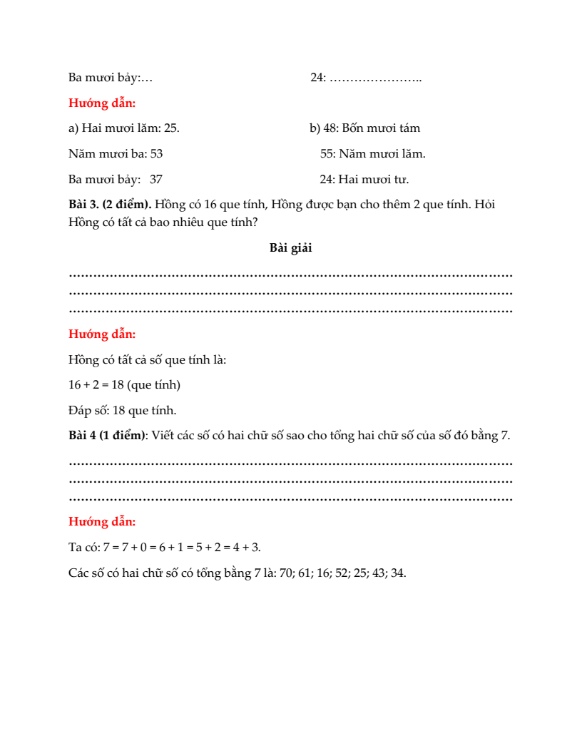 20+ Đề thi Toán lớp 1 Giữa kì 2 Kết nối tri thức 2026 (tải nhiều)