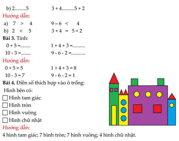 24+ Đề thi Toán lớp 1 Cuối Học kì 1 Kết nối tri thức năm 2025 tải nhiều nhất