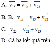 Đề thi học kì 1 Vật Lí 10 có đáp án (Đề 2 - Tự luận - Trắc nghiệm) | Đề kiểm tra Vật Lí 10 có đáp án