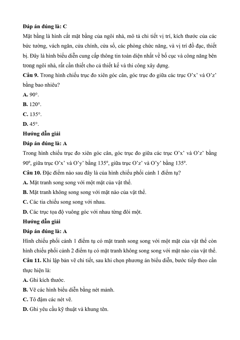 3 Đề thi Giữa kì 2 Thiết kế và công nghệ 10 Kết nối tri thức (có đáp án)