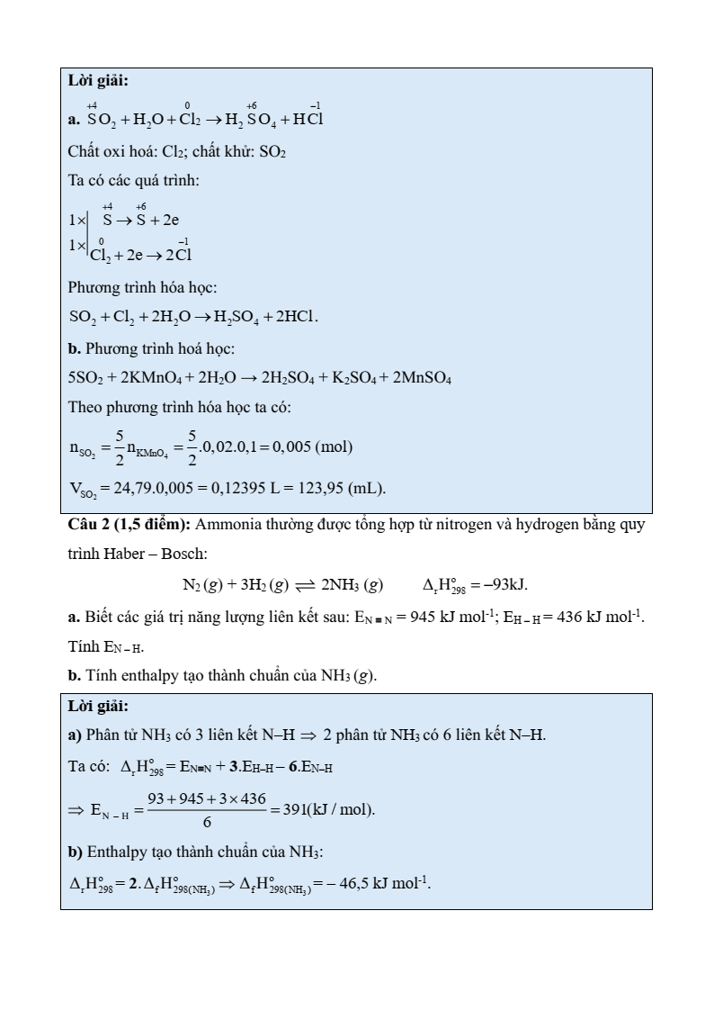 5+ Đề thi Giữa kì 2 Hóa học 10 Kết nối tri thức năm 2026 (có đáp án)