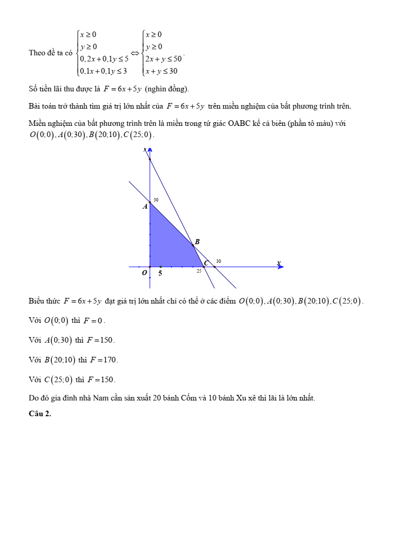 23 Đề thi Cuối kì 1 Toán 10 Cánh diều (có đáp án)