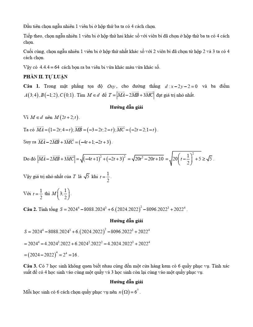 20+ Đề thi Cuối kì 2 Toán 10 Kết nối tri thức (có đáp án)