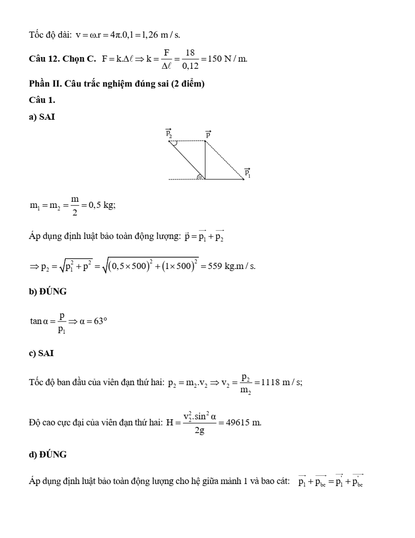 3+ Đề thi Học kì 2 Vật Lí 10 Kết nối tri thức năm 2026 (có đáp án)