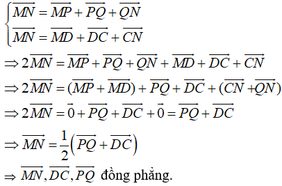 Đề kiểm tra 15 phút Hình học 11 Chương 3 có đáp án (Đề 1)