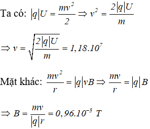 Đề thi Giữa học kì 2 Vật Lí 11 có đáp án (Đề 2)