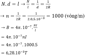 Đề thi Giữa học kì 2 Vật Lí 11 có đáp án (Đề 3)