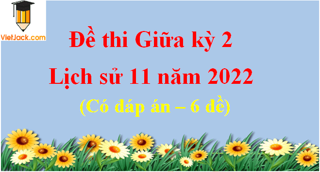 Đề thi Giữa kì 2 Lịch Sử 11 có đáp án (6 đề)