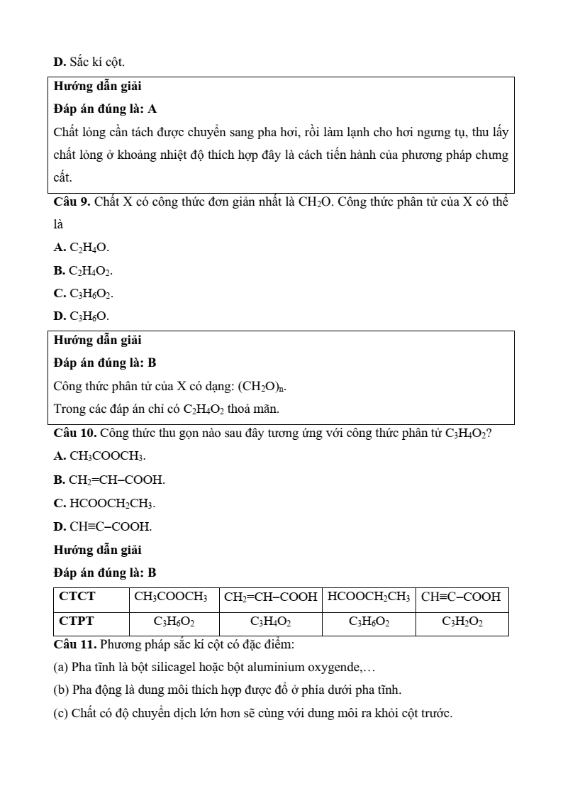 3 Đề thi Học kì 1 Hoá học 11 Kết nối tri thức (có đáp án, cấu trúc mới)