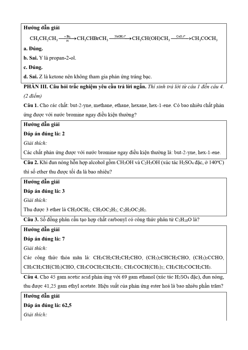77+ Đề thi Học kì 2 Hoá học 11 Kết nối tri thức (cấu trúc mới, có đáp án)
