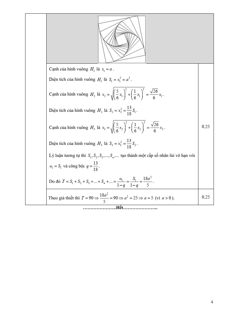 Đề thi Học kì 1 Toán 11 sở GD&ĐT Bắc Ninh năm 2025-2026
