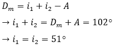 Đề thi Học kì 2 Vật Lí 11 có đáp án (Đề 2)