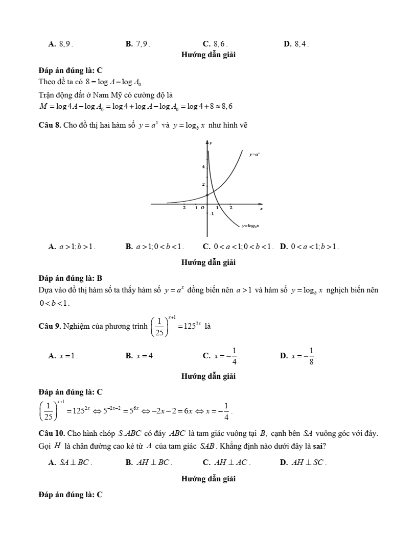 15+ Đề thi Giữa kì 2 Toán 11 Kết nối tri thức (cấu trúc mới, có đáp án)