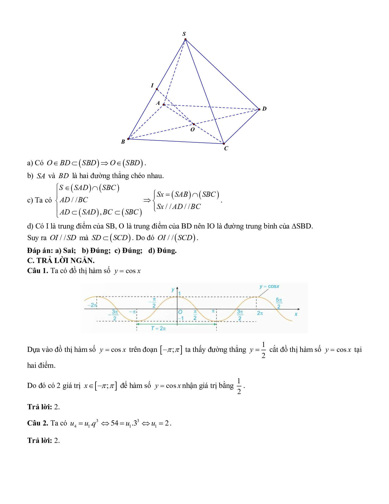 39 Đề thi Học kì 1 Toán 11 Cánh diều (có đáp án, cấu trúc mới)